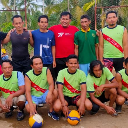 TURNAMEN BOLA VOLY ANTAR RT.